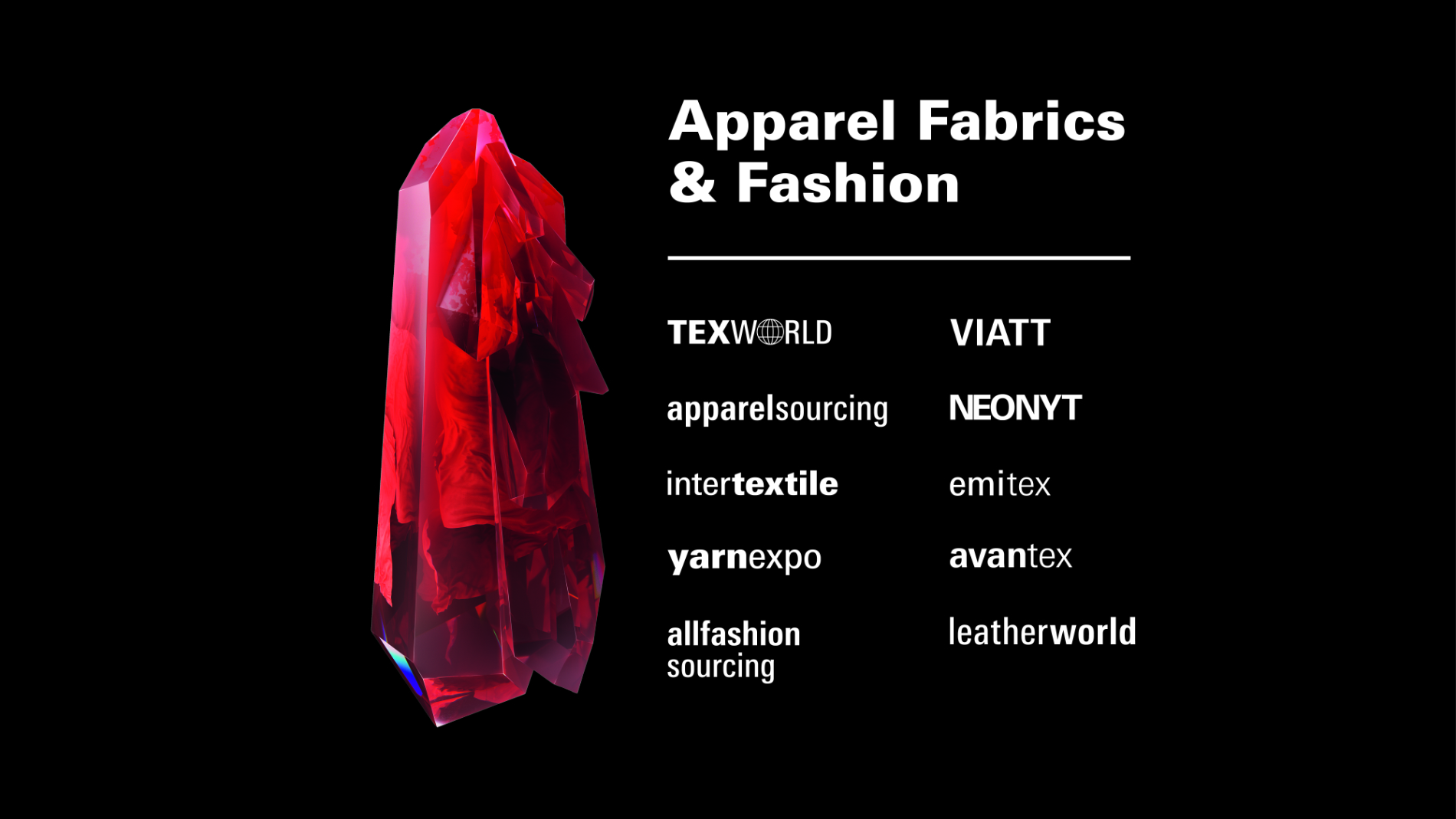 Logos aller Apparel Fabrics & Fashion Messen