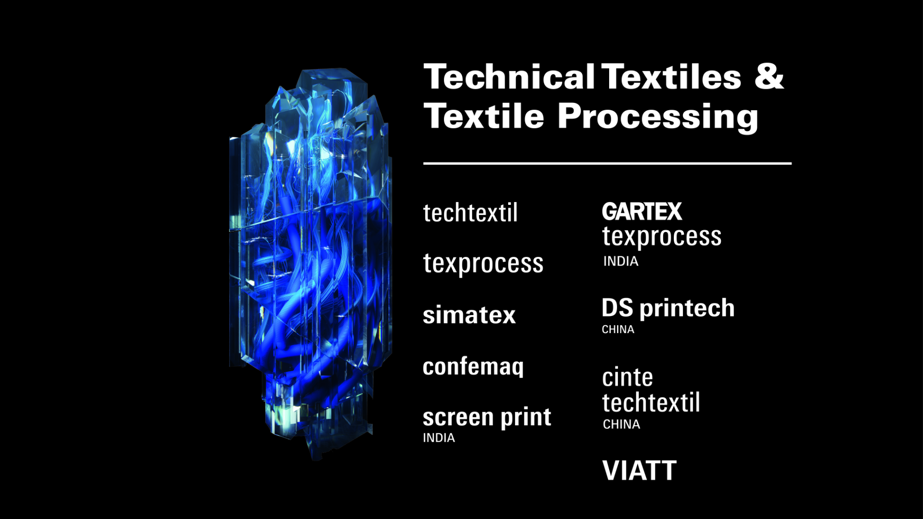 Logos aller Technical Textiles & Textile Processing  Messen