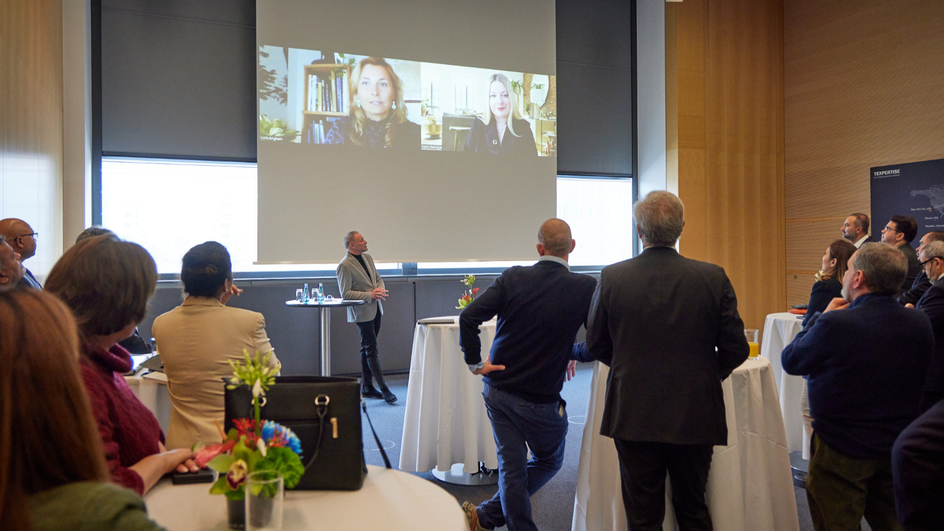 Branchen- und Verbandsvertreter zum traditionellen Texpertise Business Lunch