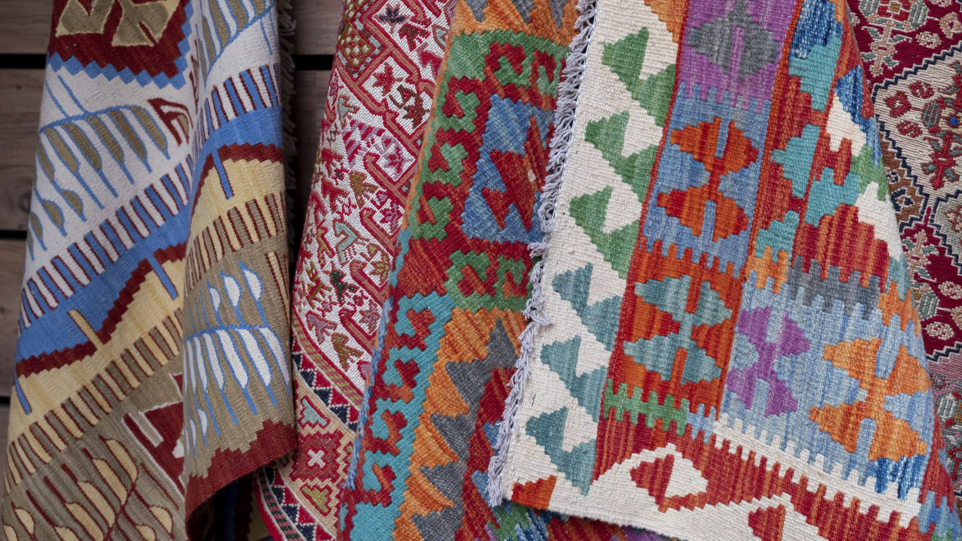 Colourful carpets