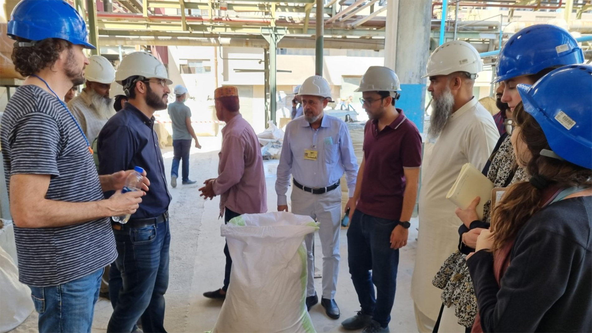 Factory visit by CLF to the Pakistani manufacturing group, H. Nizam Din & Sons Private Limited