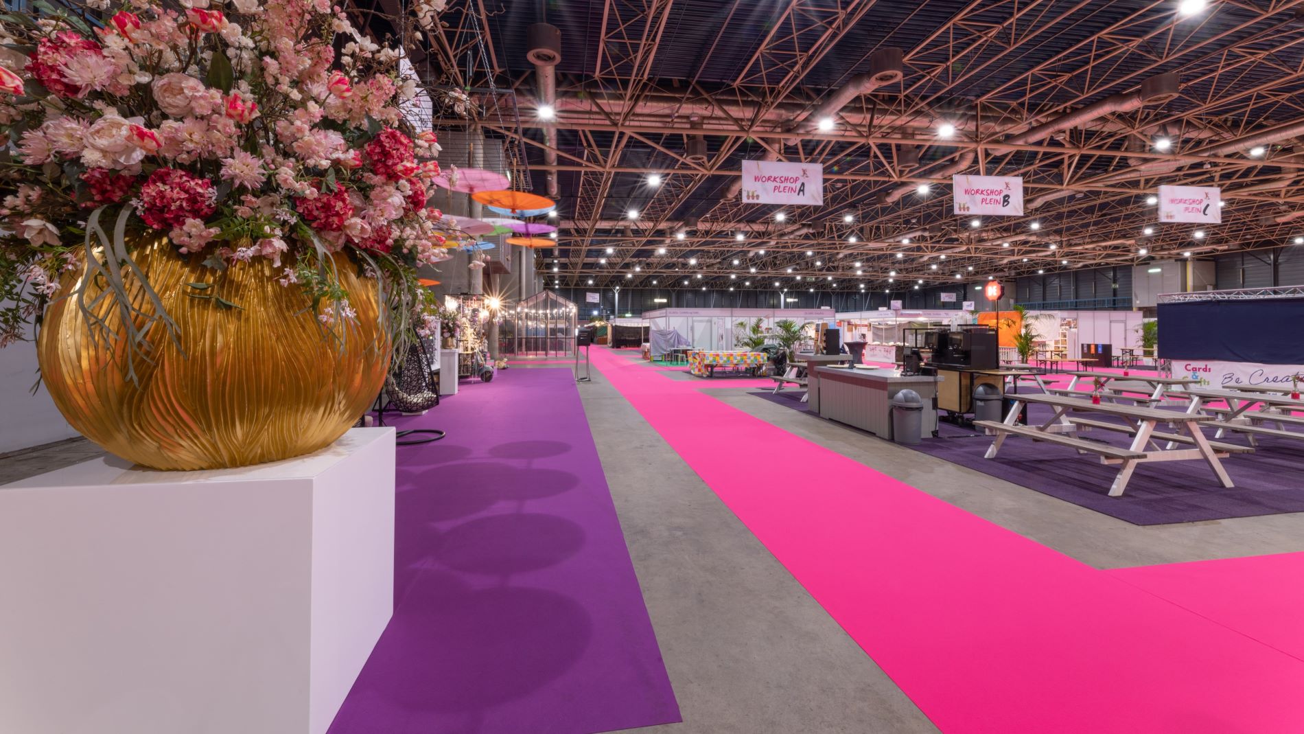 Event carpet at Ambiente