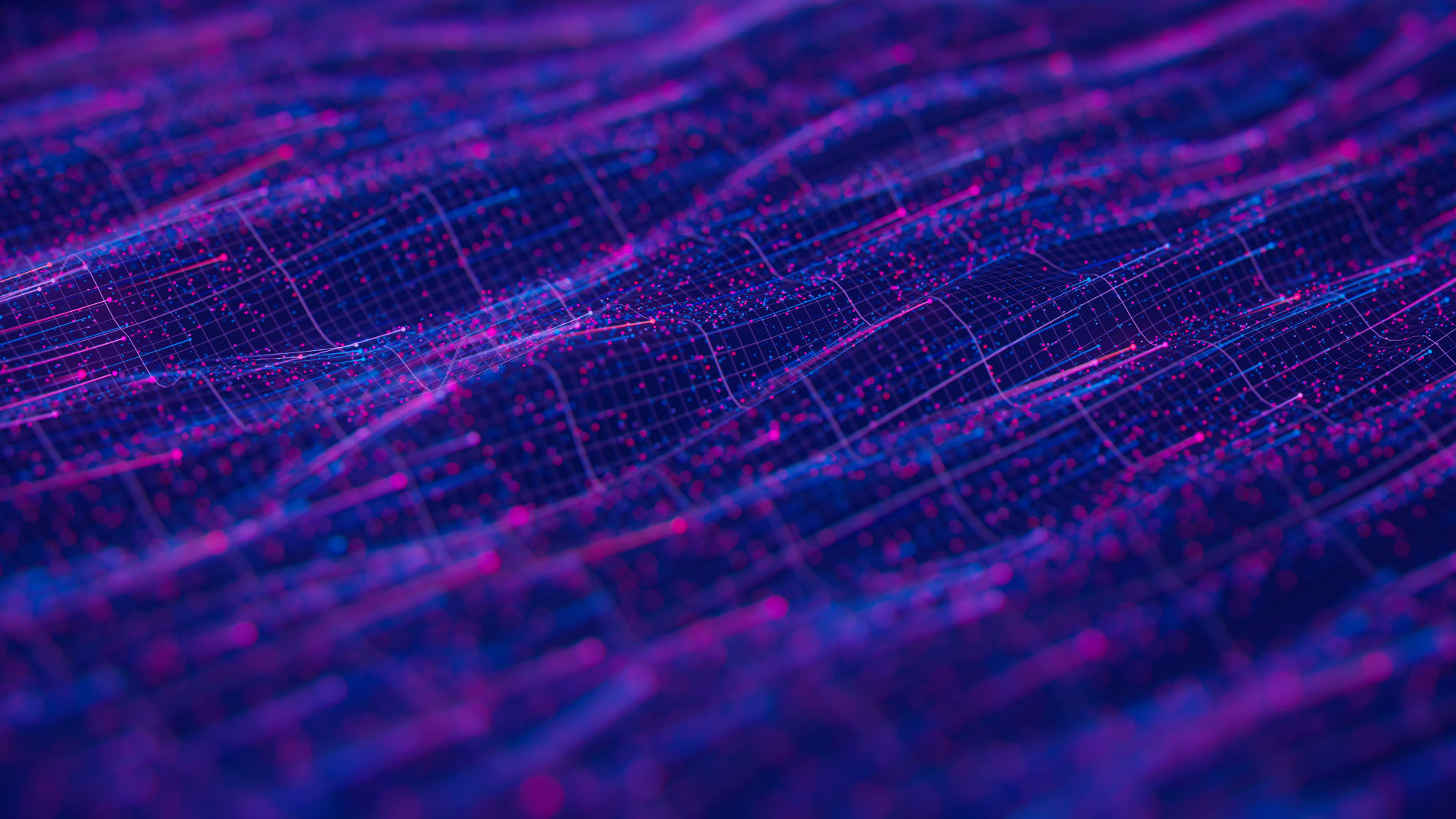 Purple wave pattern
