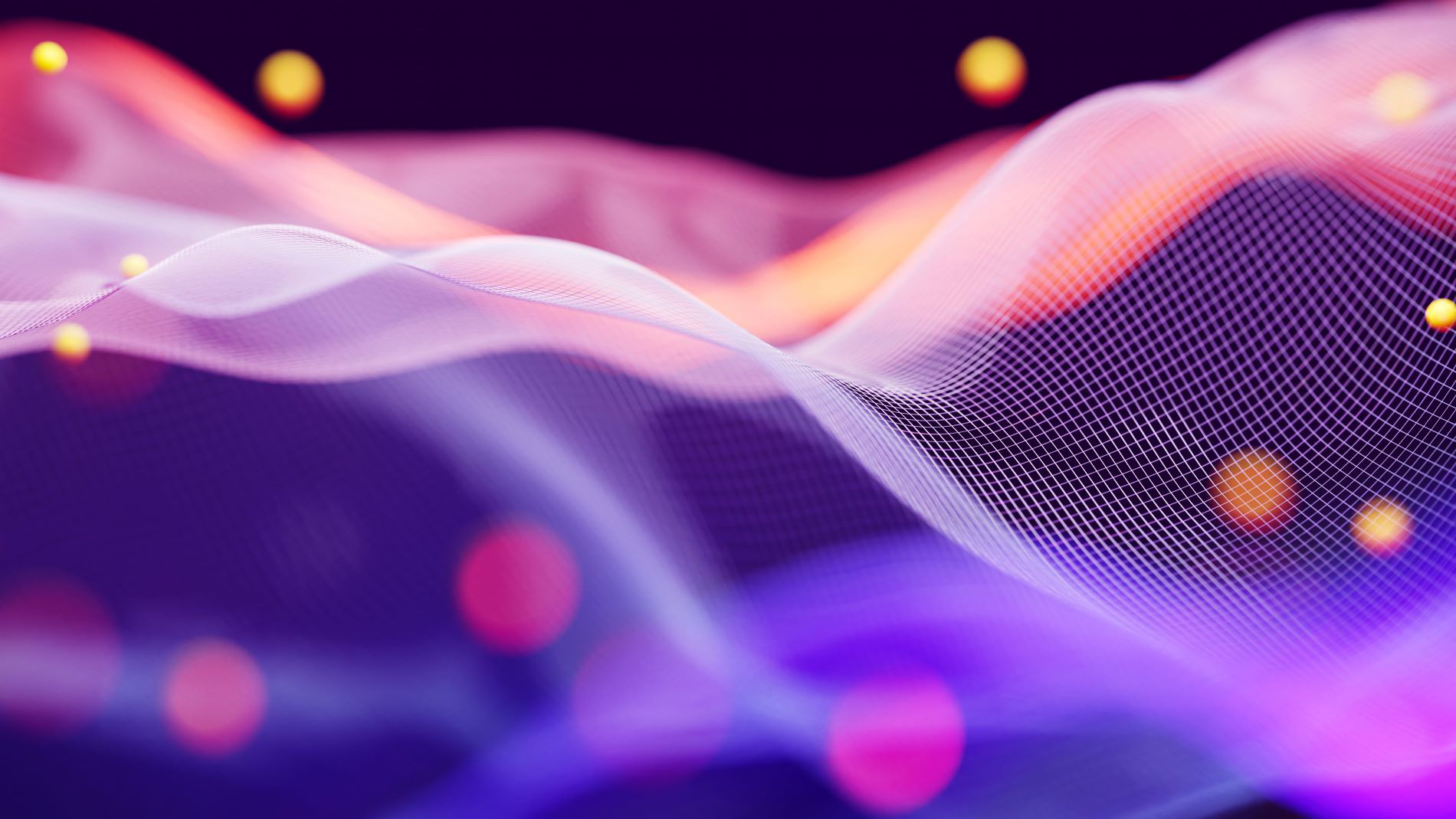 Purple wave pattern