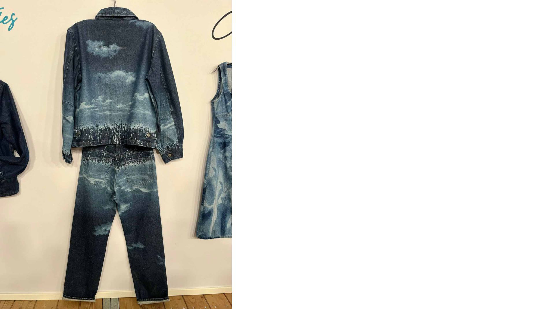 Jeans jacket and pants