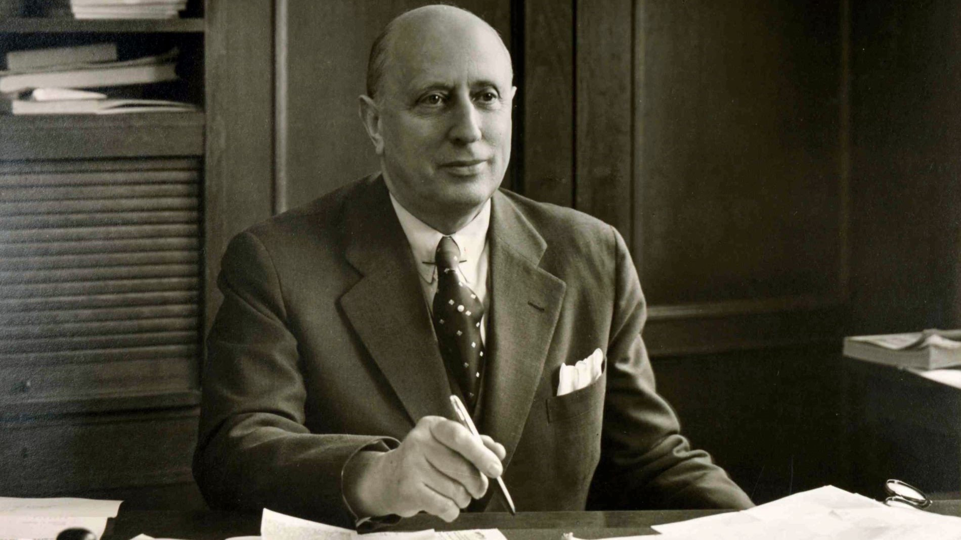 Company founder Wilhelm G. Clasen