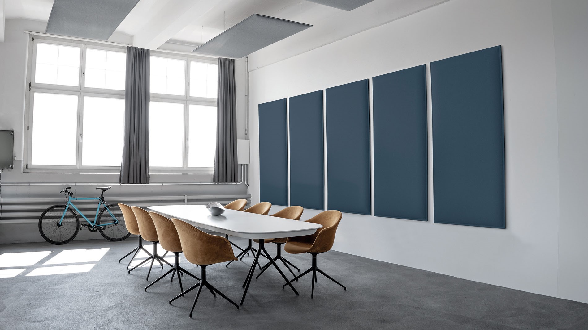 Conference room with soundproofing