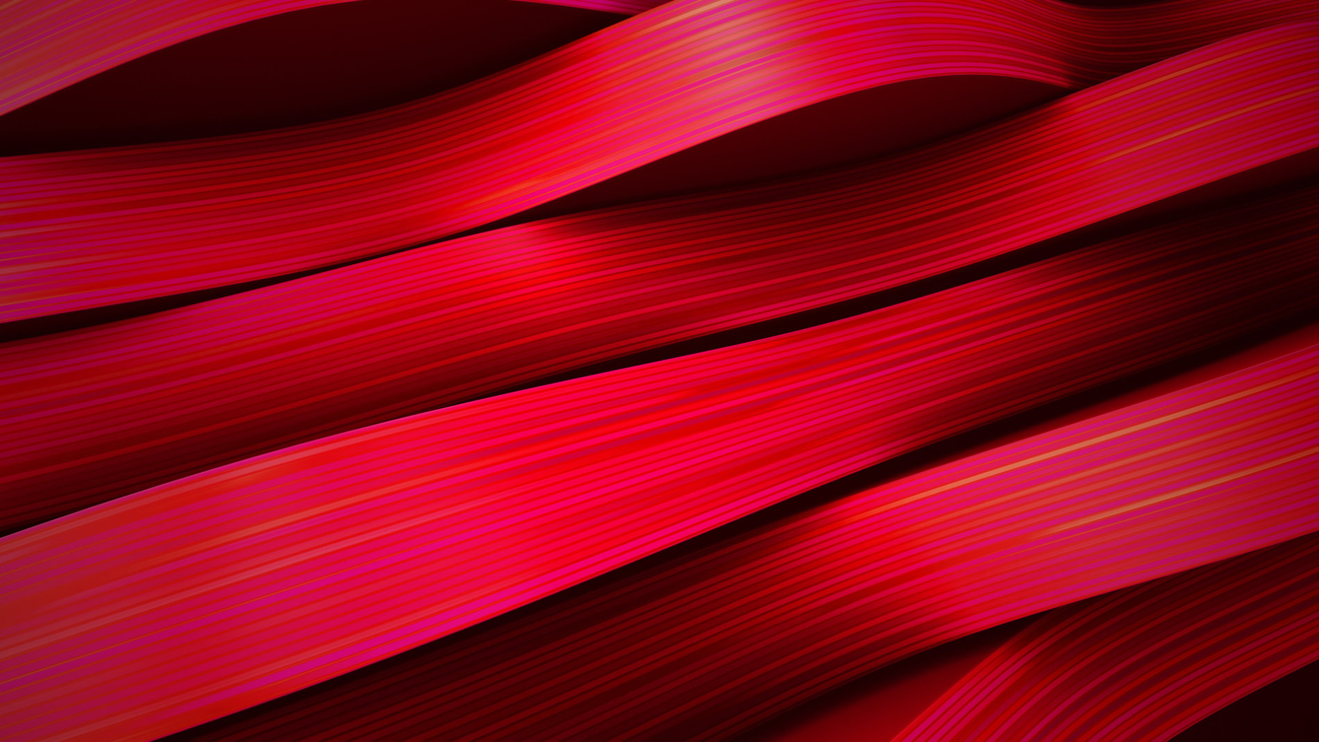 Rote Stofffasern