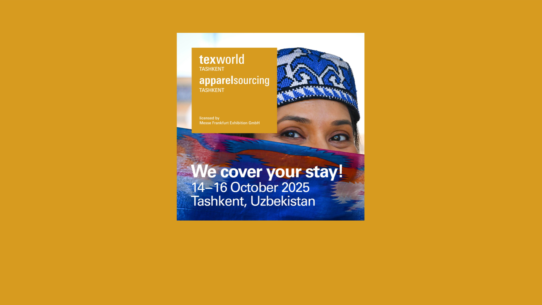 Texworld und Apparel Sourcing Tashkent