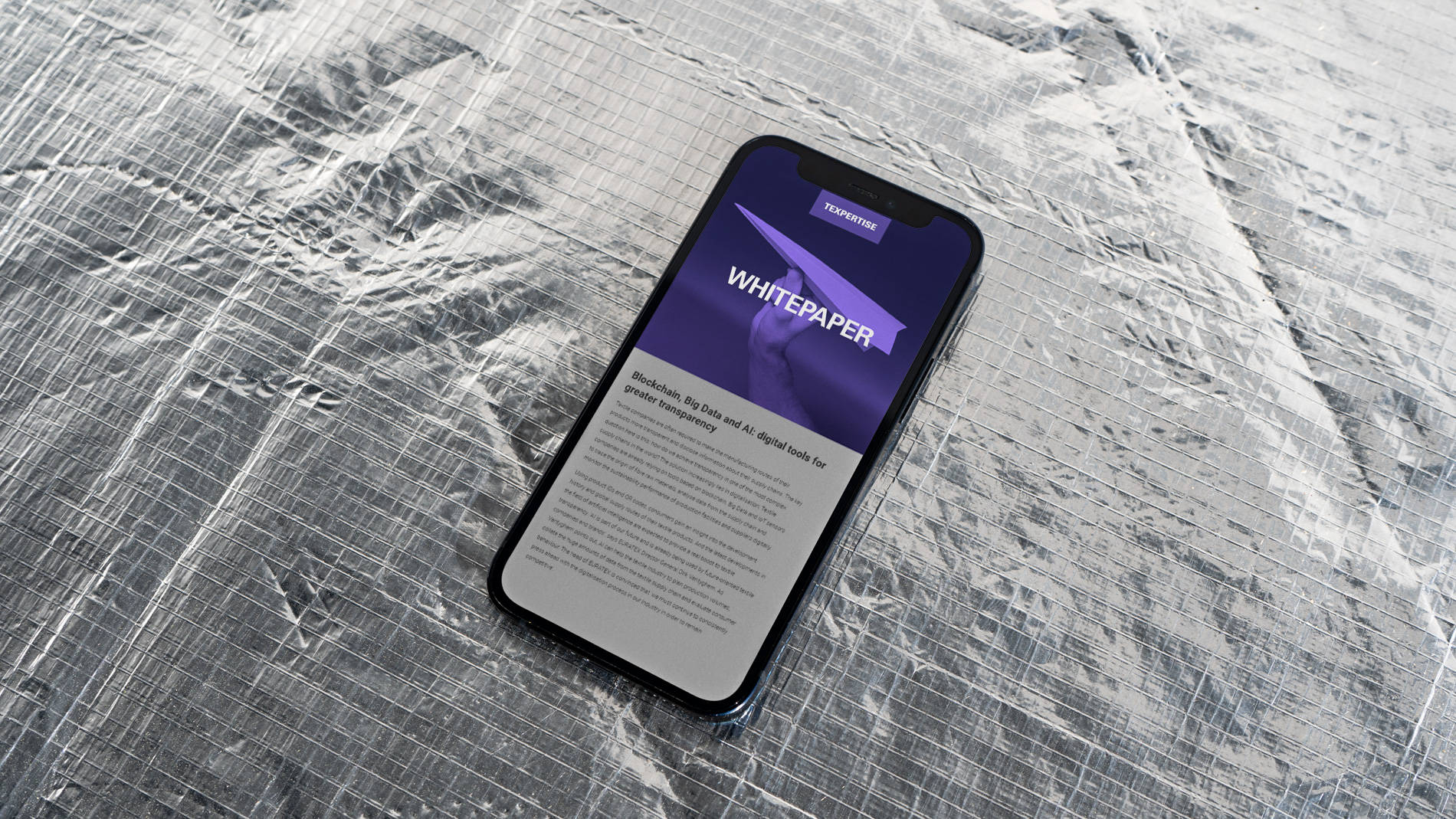 Whitepaper on a mobile phone